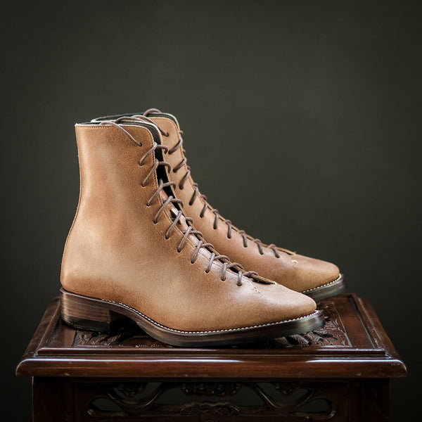 The Buck - Reverse Toscanello Waxed Horsebutt [ size 41.5 ]