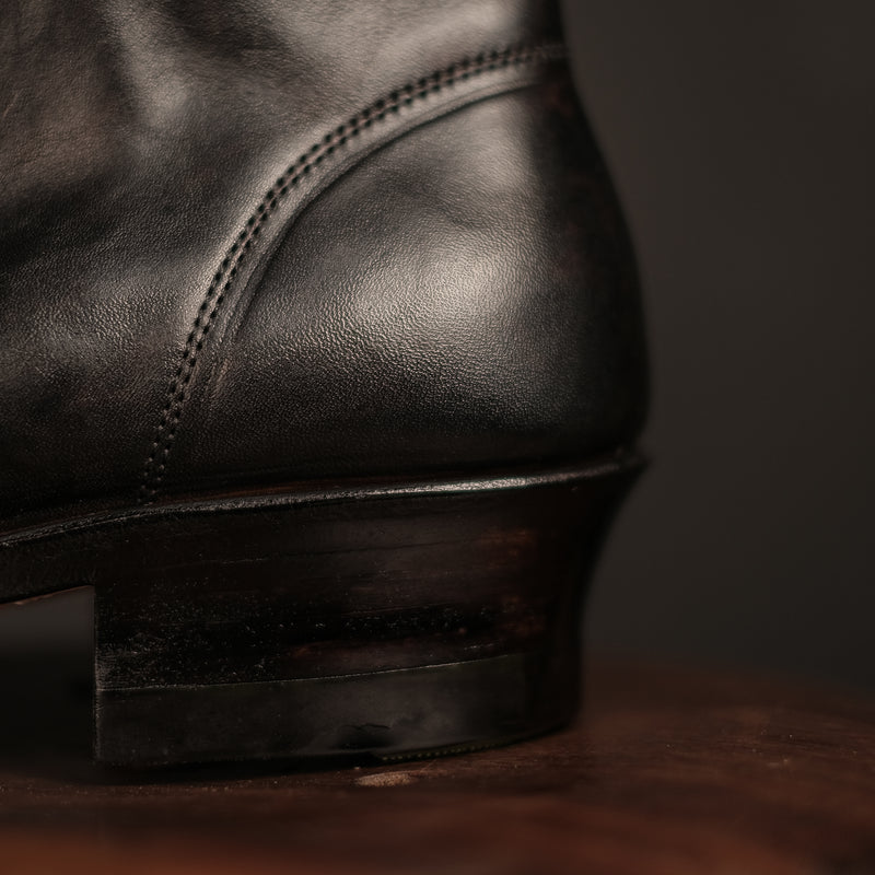 The STRIDE 'TYPE 2' - UNLINED WHOLECUT SIDE ZIP BOOTS